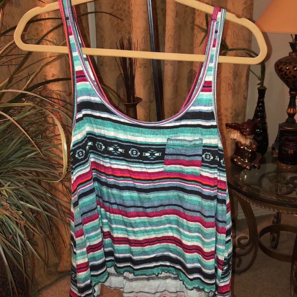 Billabong Multi-Colored Boho Tank